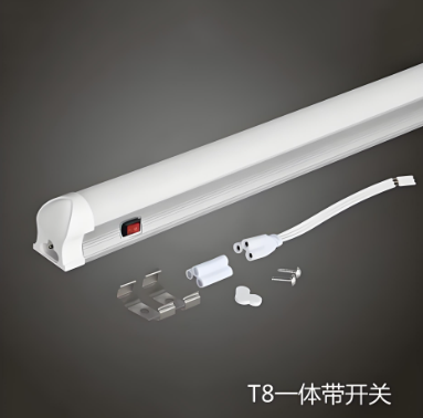 一體化T8led燈管1.2米規格參數帶開關